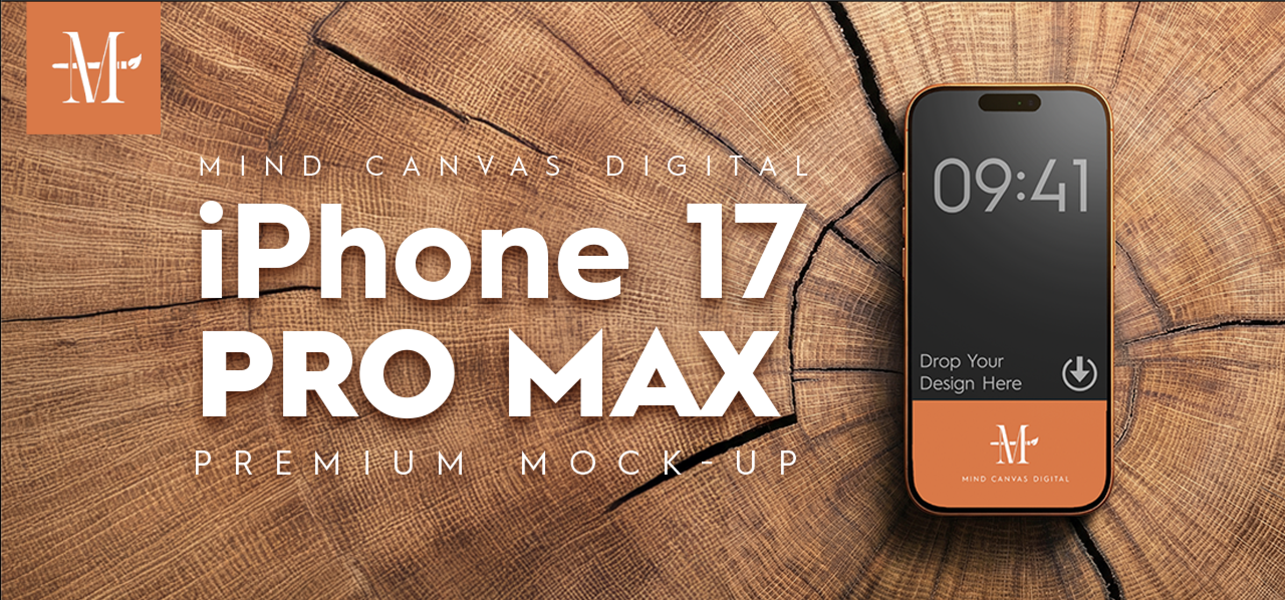 iPhone 17 Pro Max - Premium Mockup preview