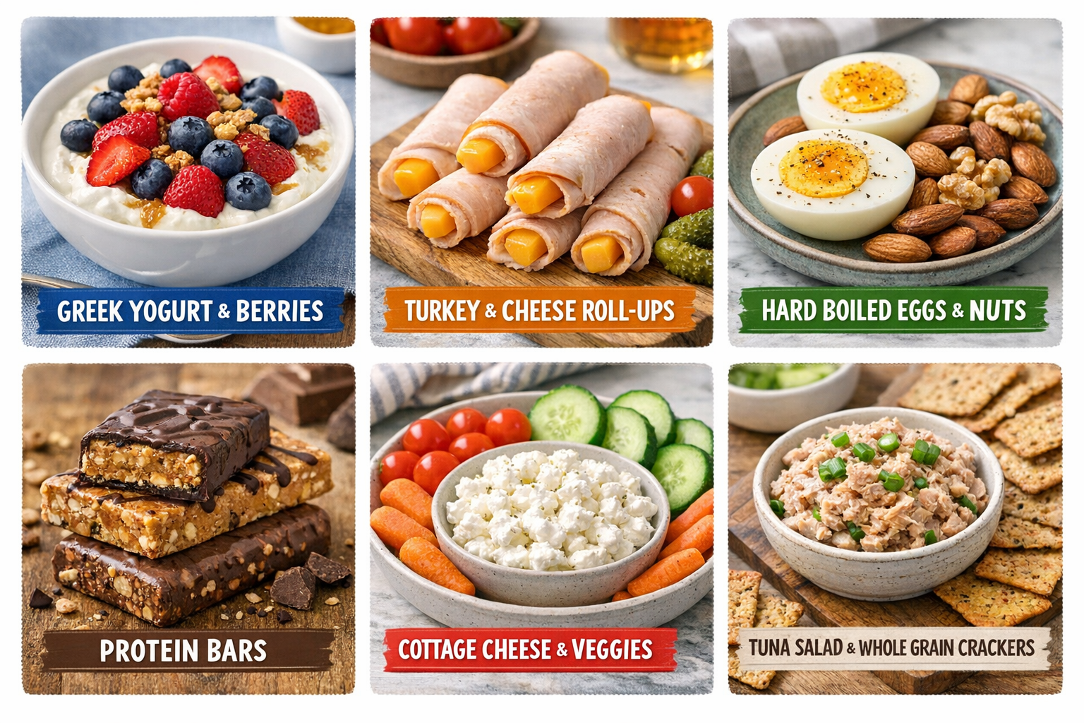 HIGH PROTEIN snack ideas PDF preview