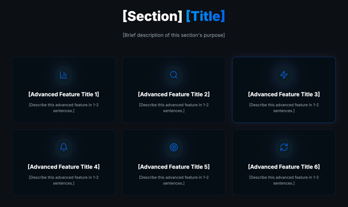 π SaaS Landing Page Skeleton - HTML + Next.js preview