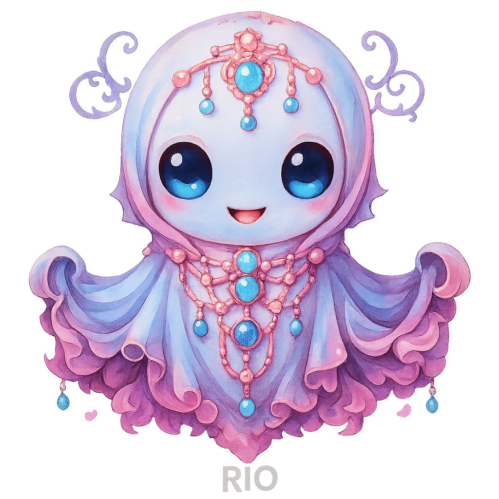 Mystic Spirit Chibi | Cute Anime Fantasy Character