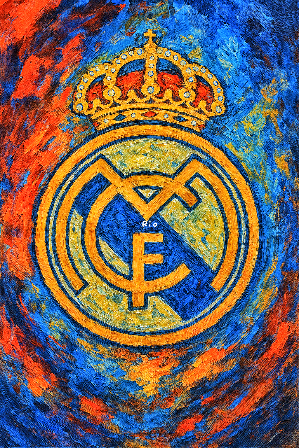 Eternal Glory – Real Madrid in Abstract