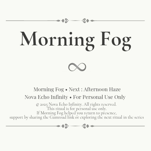 Morning Fog — Start steady, even on rushed mornings