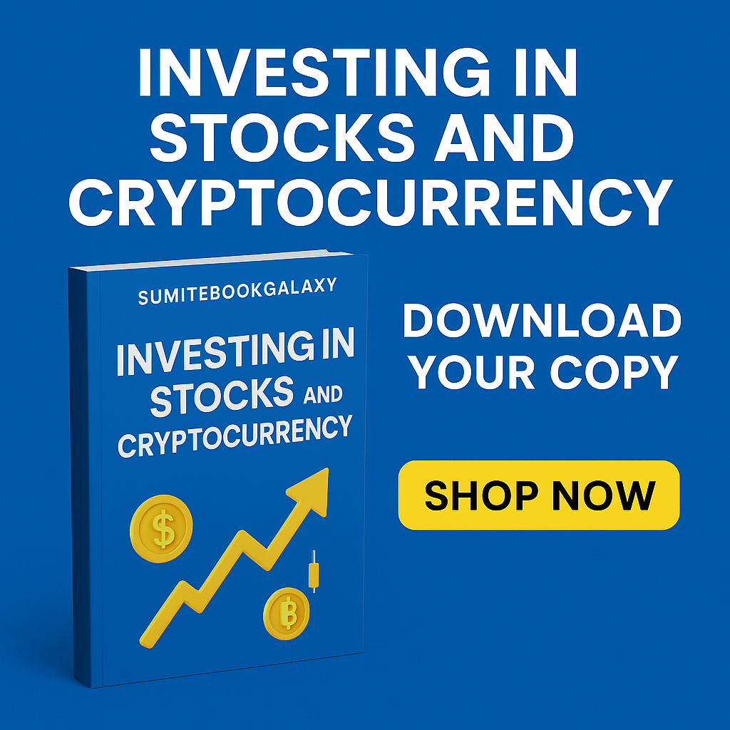 Investing in stocks and cryptocurrency Ebook 