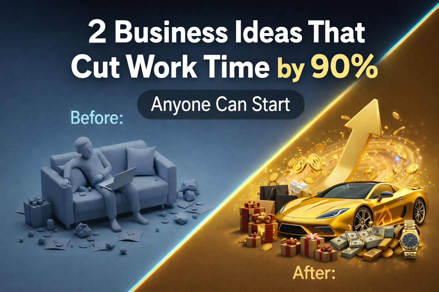 2 Business Ideas That Cut Work Time by 90%