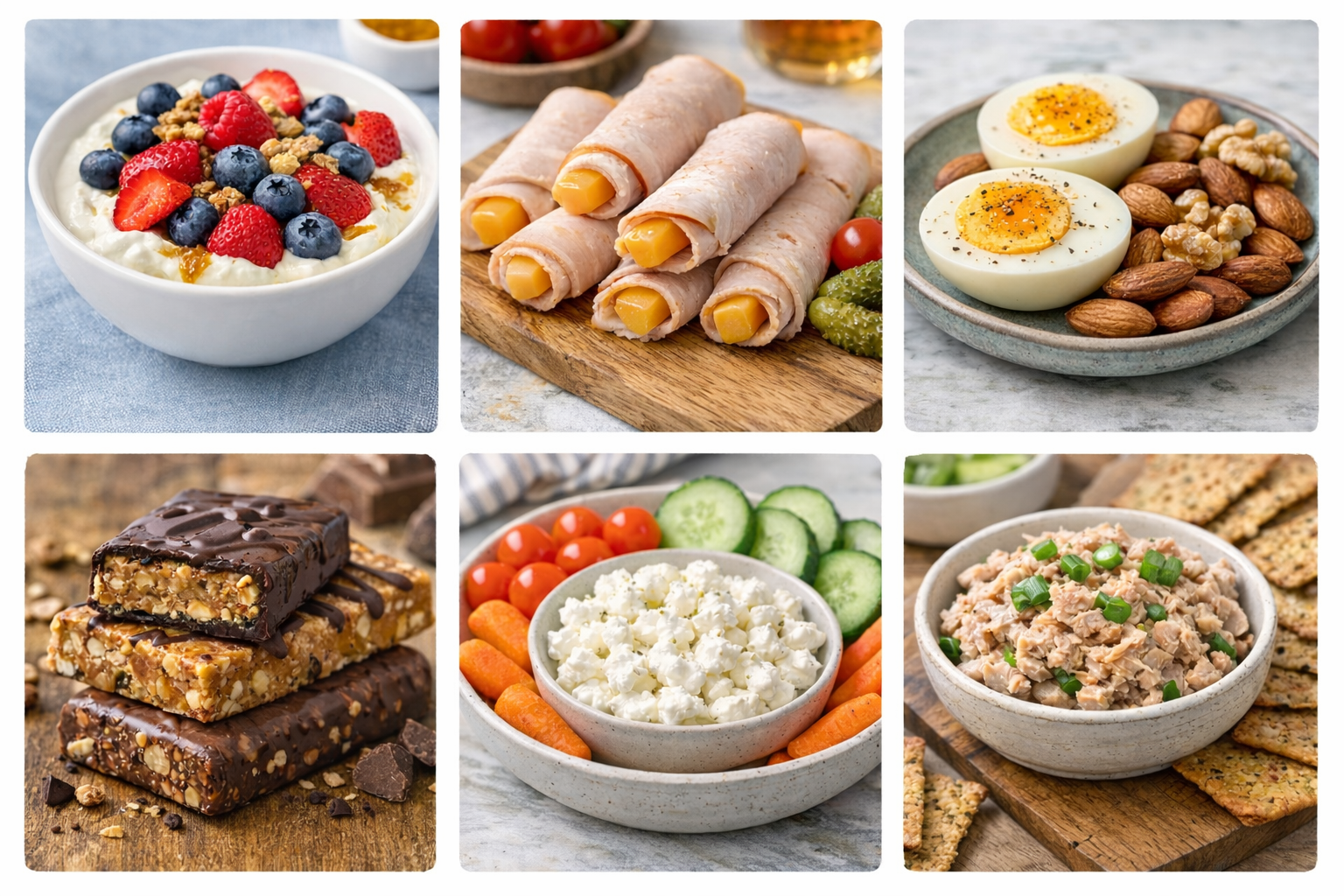 HIGH PROTEIN snack ideas PDF
