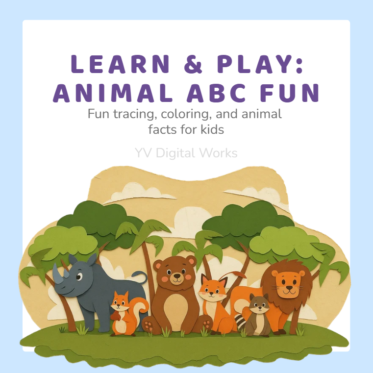 Learn & Play: Animal ABC Fun