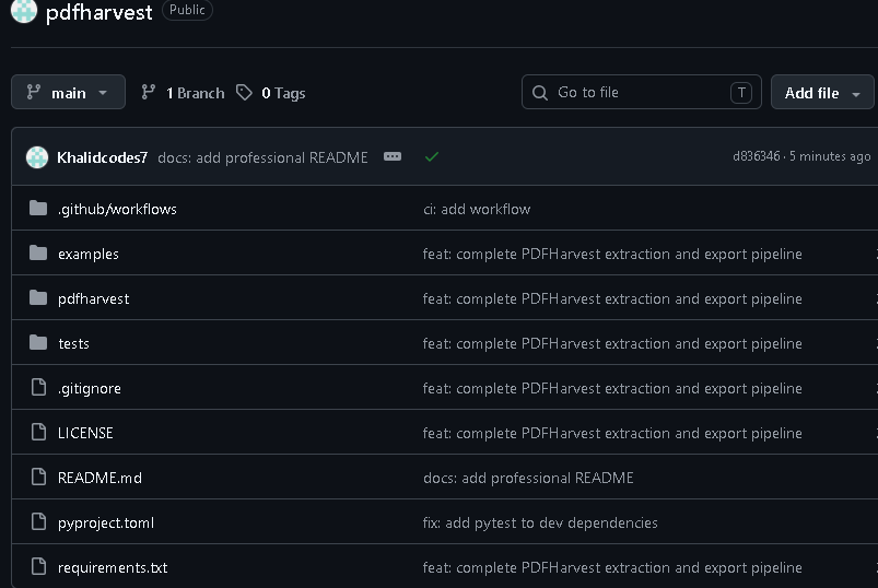 Automated PDF Text & Table Extractor (Python Source Code)